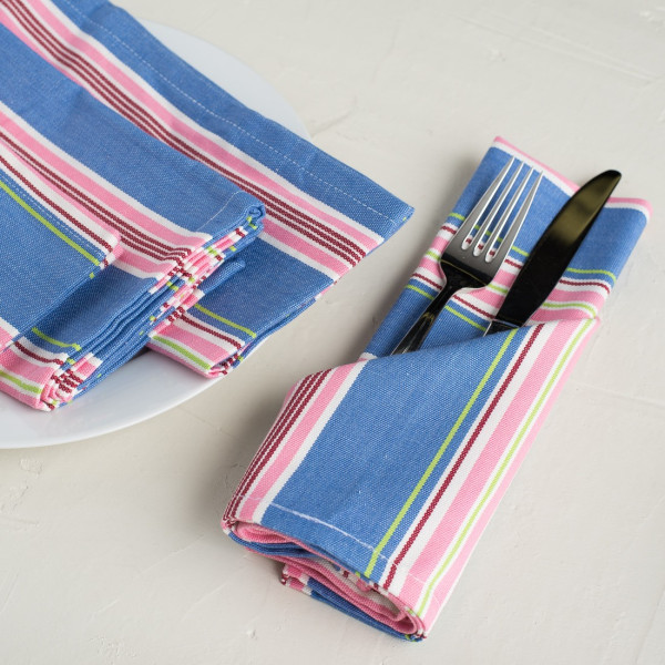 Yarn dye Stipe Kitchen napkins